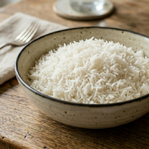 Ración de arroz basmati