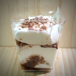 Vaso de tiramisú clásico