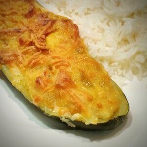 Calabacín relleno