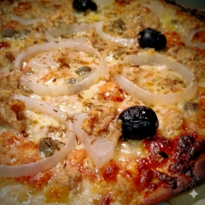 Pizza de atún