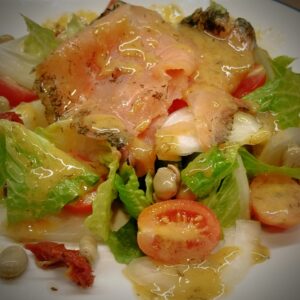Ensalada de salmón